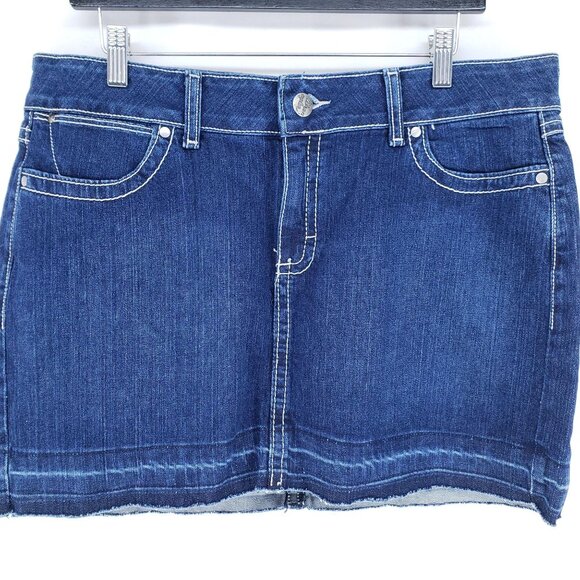 Wrangler Jean Skirt Juniors Girls Size 13 - Picture 3 of 8